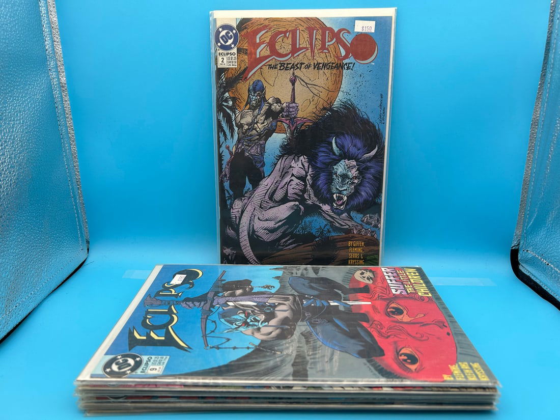 Lot of 10 DC Eclipse Comics (1 of 3)