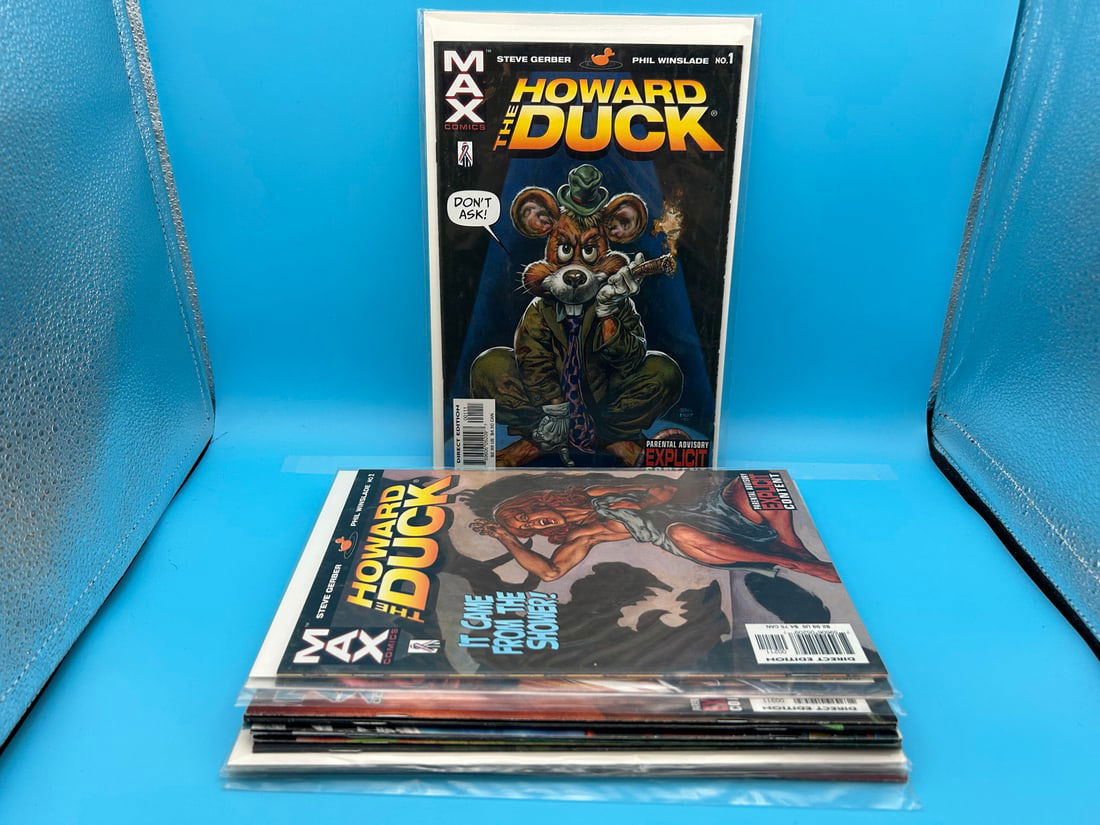 Lot of 14 Marvel MAX Comics, includes Howard the Duck and Supreme Power (1 of 3)