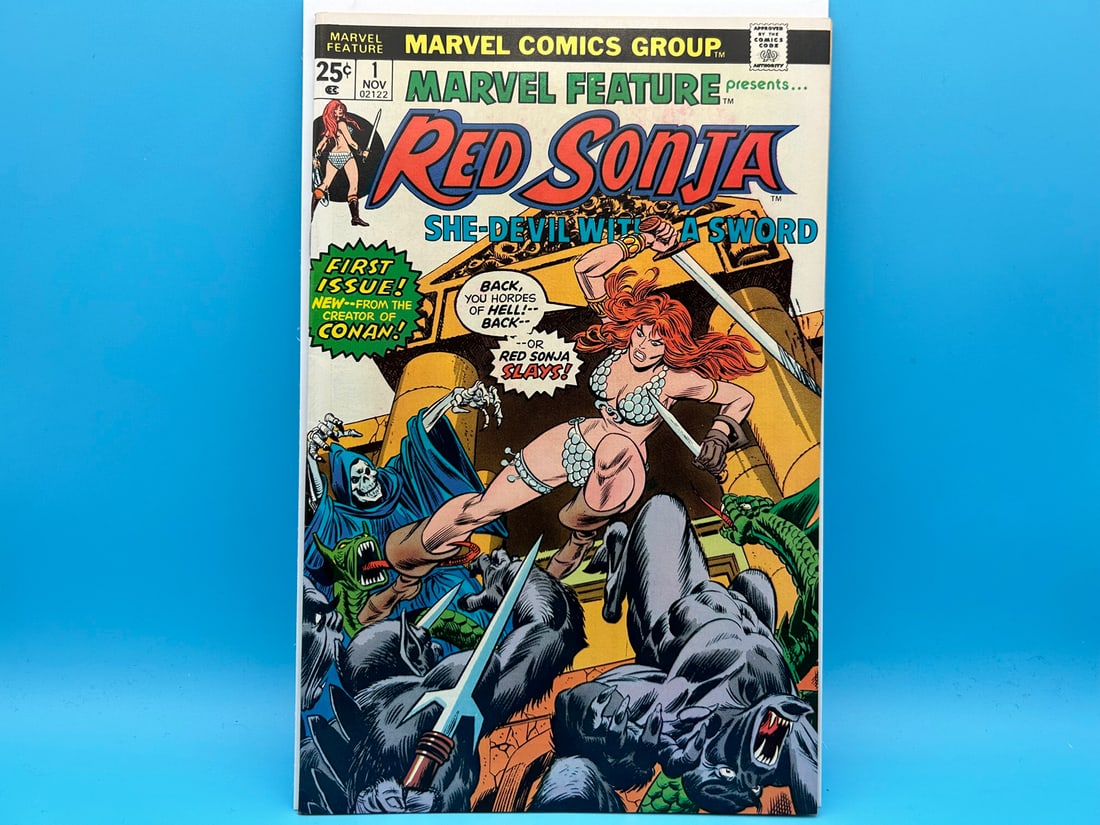 Marvel Feature #1 - 1st Solo Red Sonja (1 of 4)