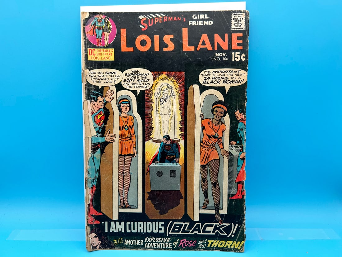 Superman's Girlfriend Lois Lane Comic #106 - Black Lois story: Superman's Girlfriend Lois Lane Comic #106 - Black Lois story