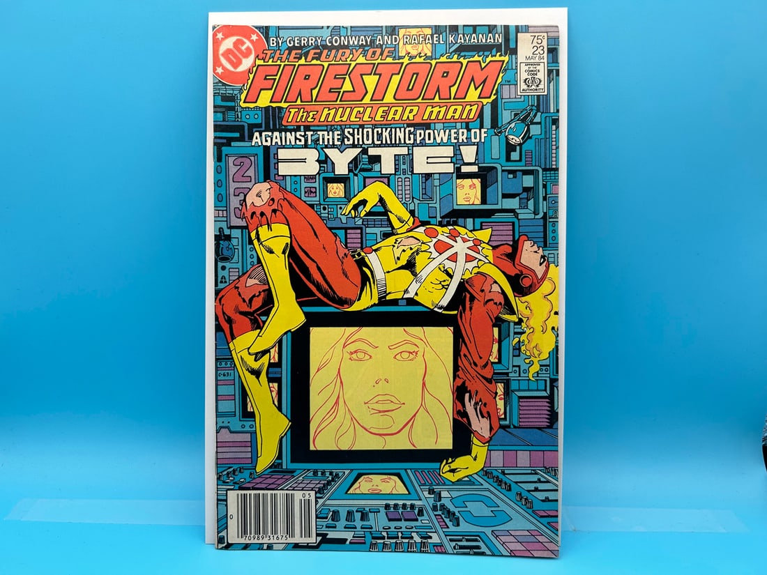 The Fury of Firestorm Comic  #23 - 1st app of Felicity Smoak (1 of 4)
