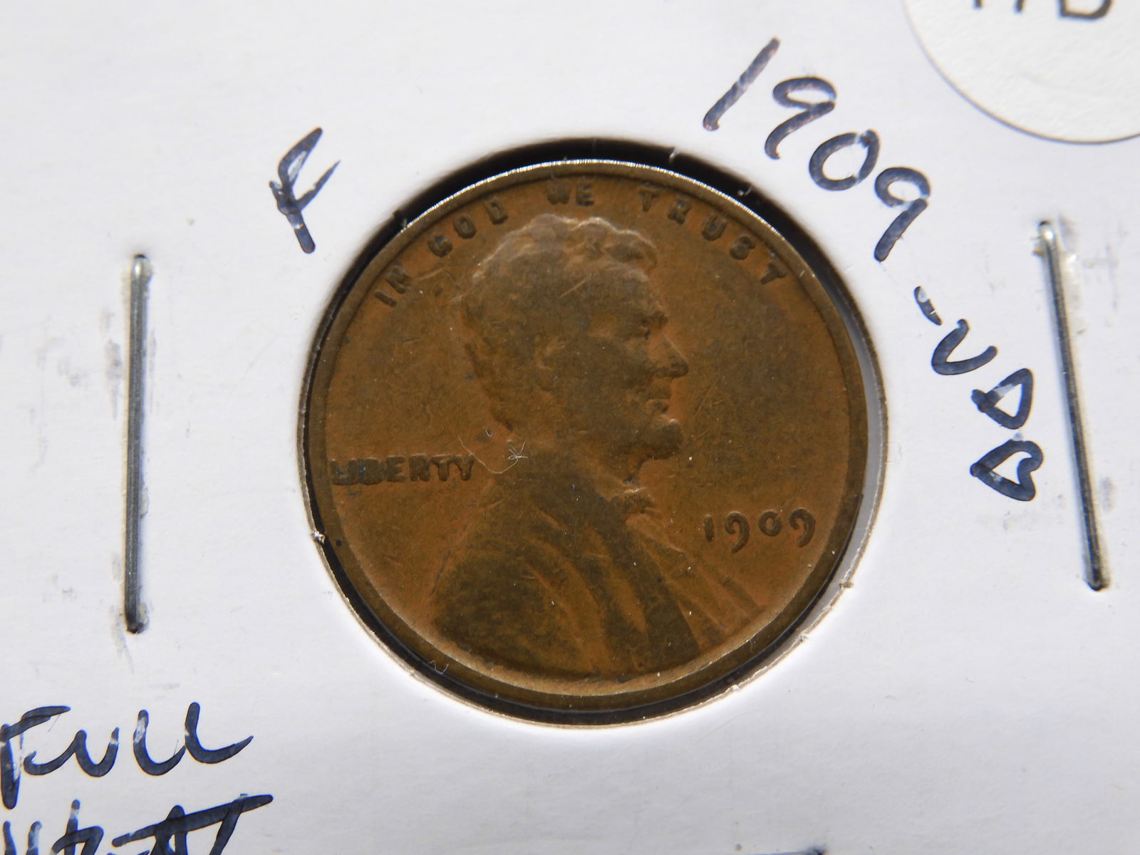 1909 V.D.B. Wheat Penny (1 of 3)