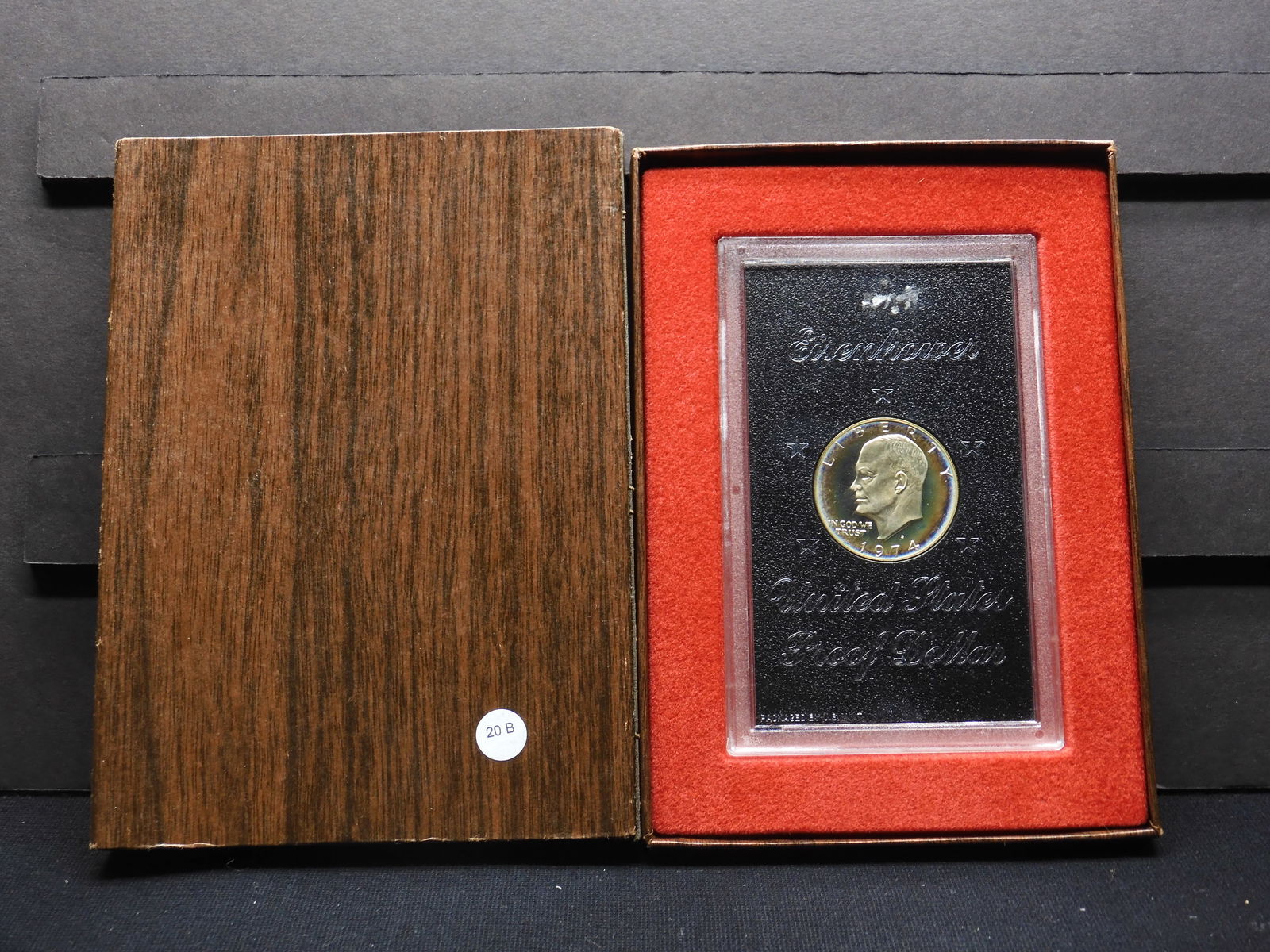 1974-S 40% Silver Proof Eisenhower Dollar (1 of 5)