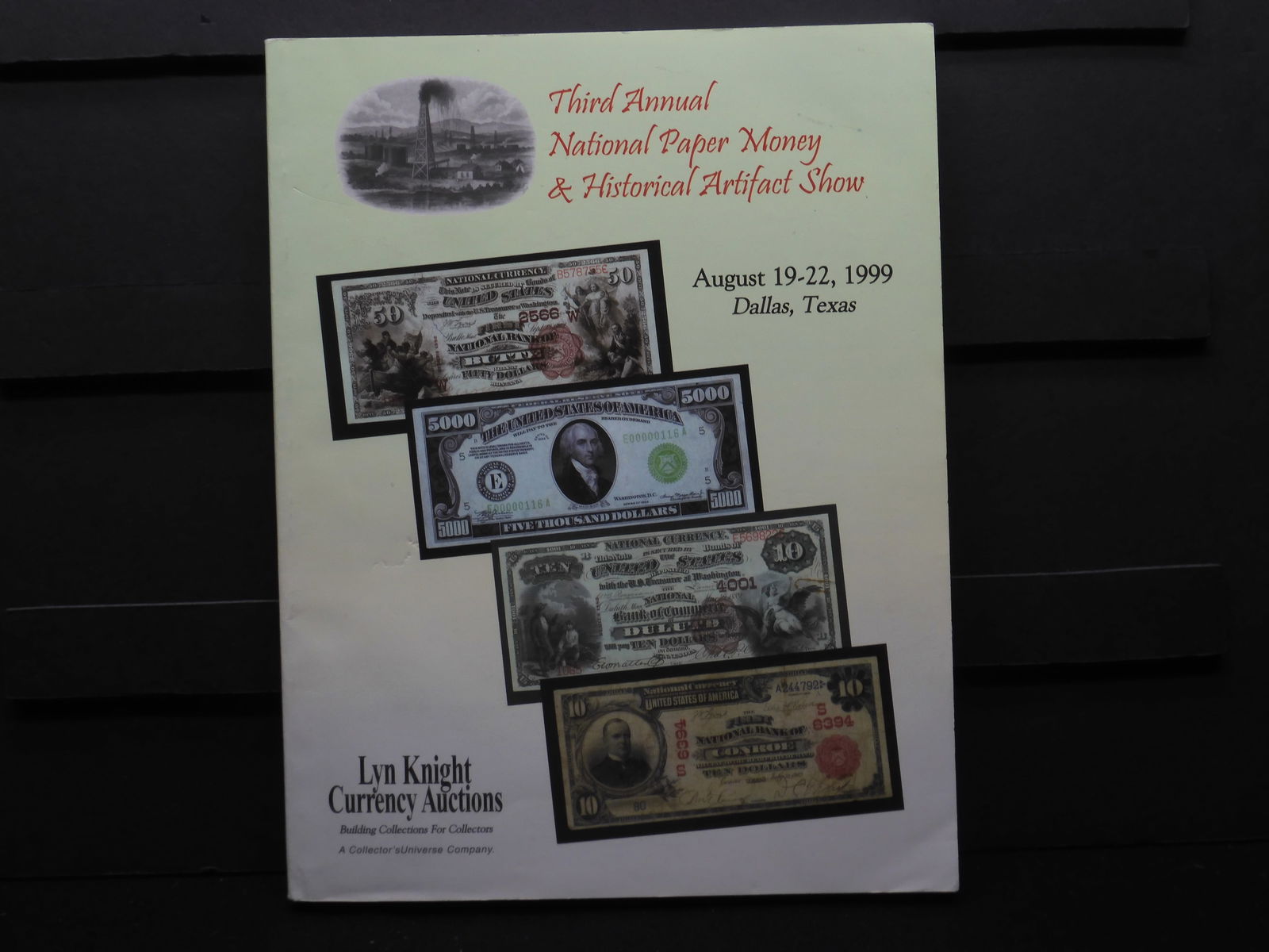 1999 3rd Annual National Paper Money & Historical Artifacts Show Catalog - Lyn Knight Currency (1 of 1)