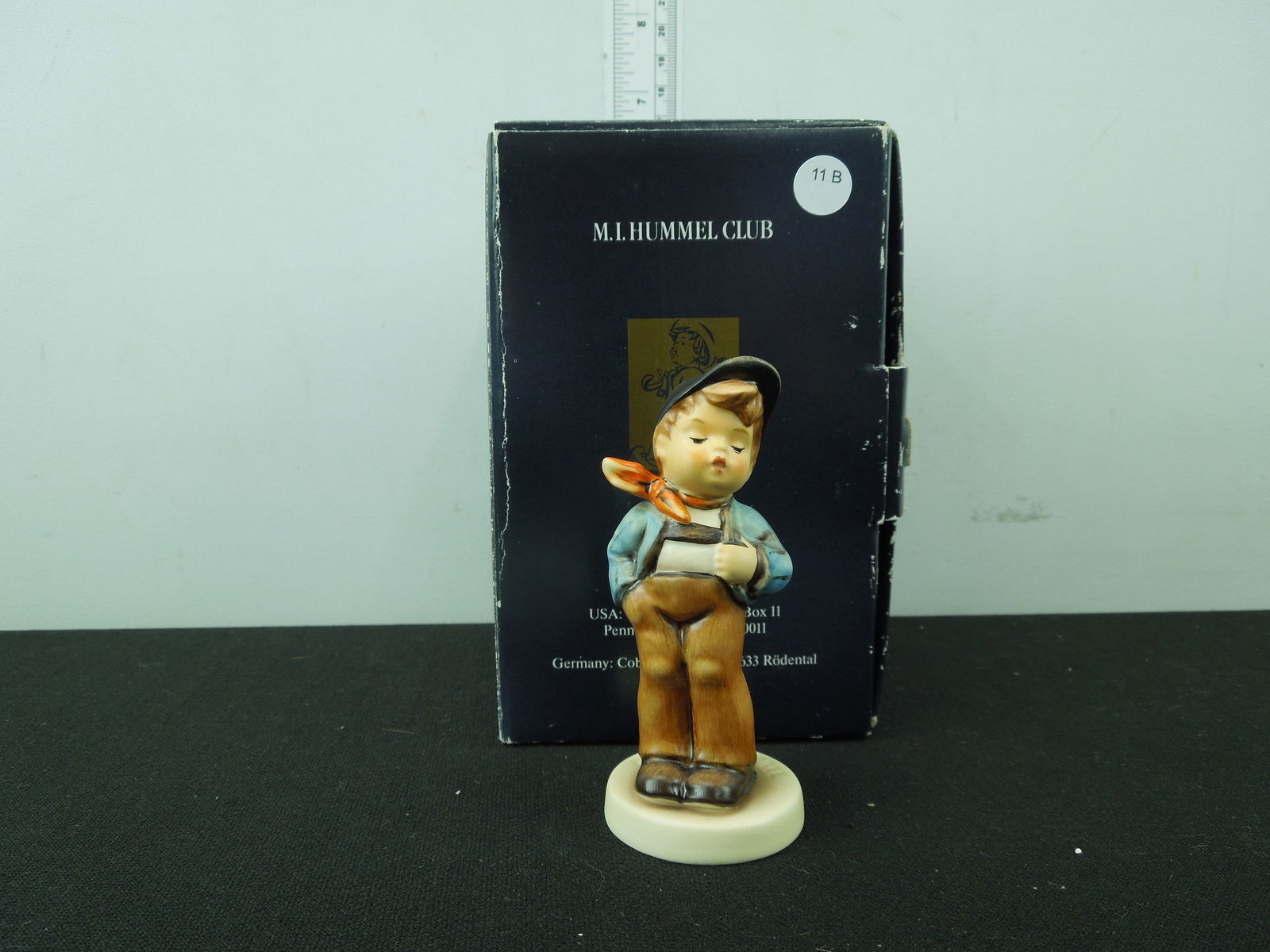 M.J. Hummel Goebel W. Germany Figurine: Lucky Fellow, #174, Hum 560, 3 5/8 inch, Made in 1989 with (1 of 4)