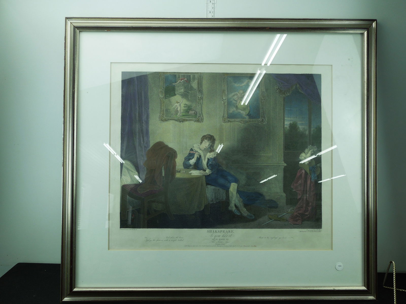 Shakespeare Engraving. Picture Is 31" By 28". No Shipping On This Item! Buyer Responsible For: Shakespeare Engraving. Picture Is 31" By 28". No Shipping On This Item! Buyer Responsible For Pickup.