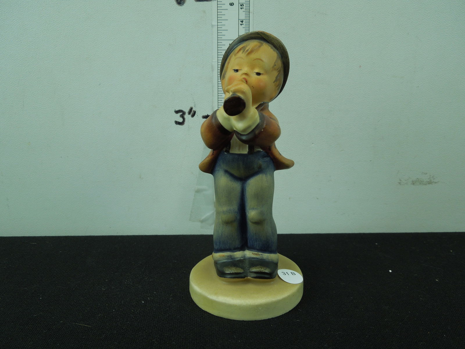 M.J. Hummel Goebel W. Germany Figurine: Serenade Statchen, #85/0, 5 inch, Made in 1983, no Box (1 of 4)