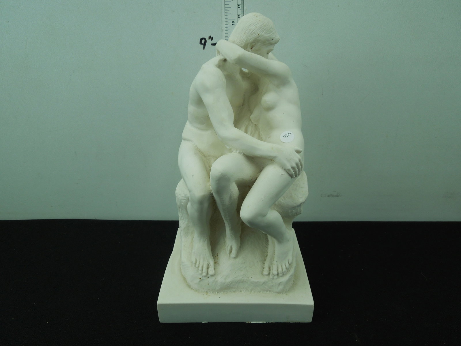 The Kiss By Rodin Italian Import, Italian Marble, Replica: The Kiss By Rodin Italian Import, Italian Marble, Replica