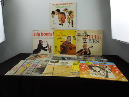 Lot of Ten LP Records. Boots Randolph, Ted Lewis, and Others.: Lot of Ten LP Records. Boots Randolph, Ted Lewis, and Others.