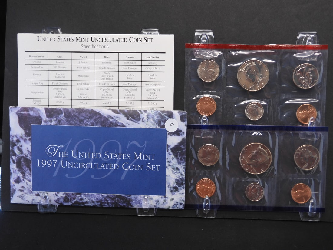 1997-P+D U.S. Mint Uncirculated Set (1 of 6)