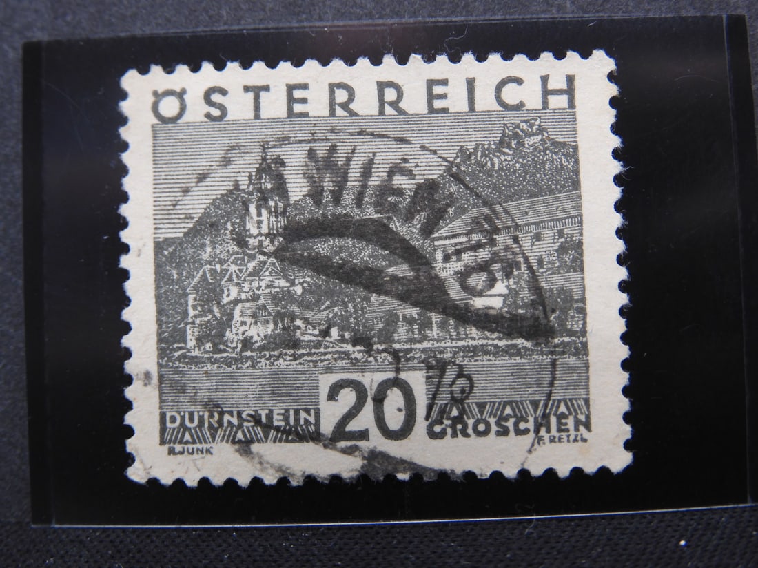 1930 Austria Osterreich 20 Groschen Stamp (1 of 1)