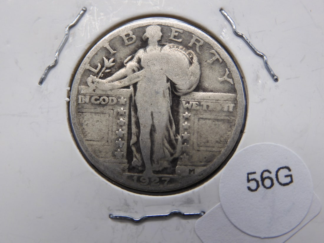 1927 Standing Liberty 25c. Nice Original Details (1 of 3)