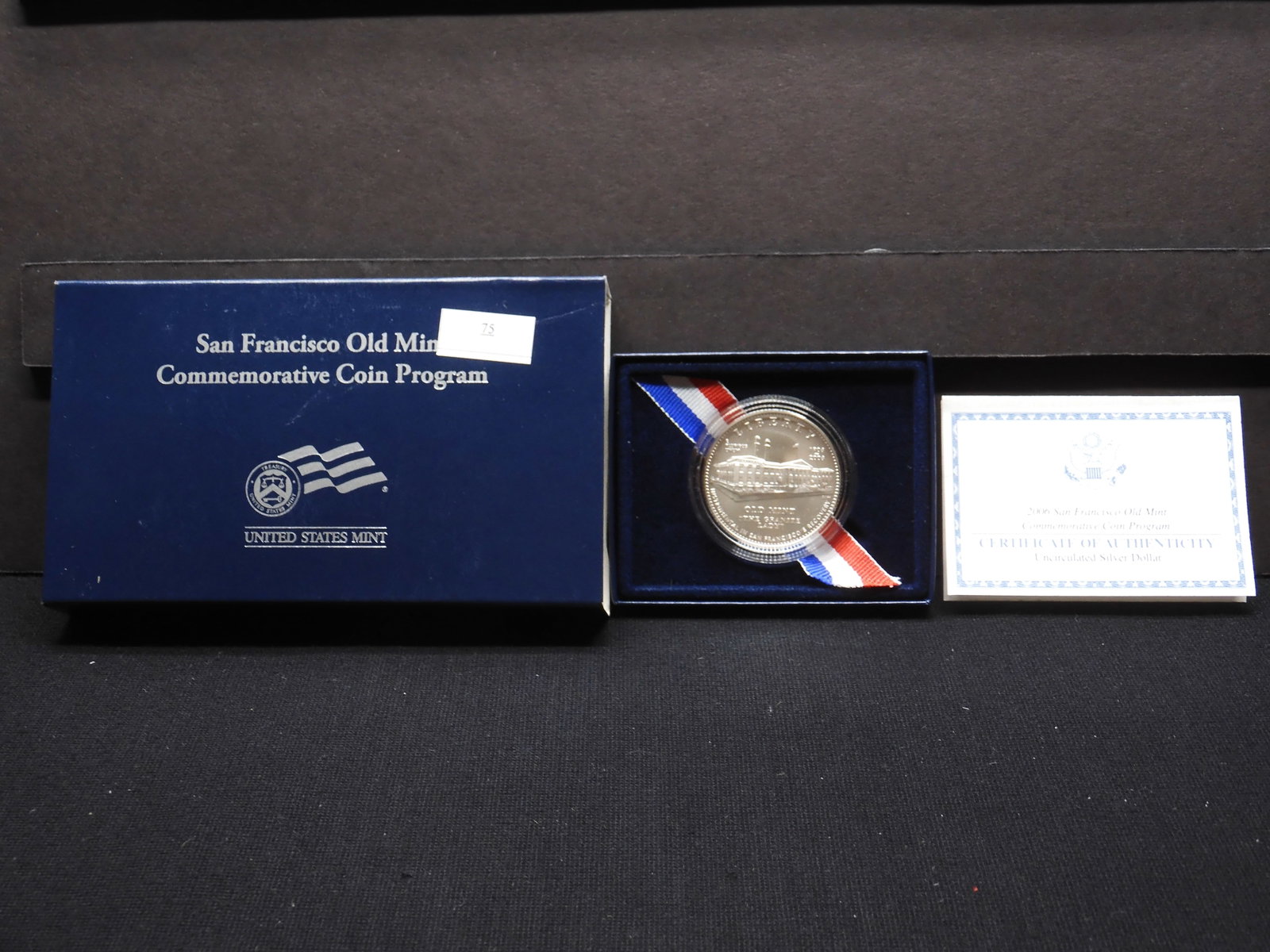2006-S San Francisco Old Mint Uncirculated Silver Dollar - OGP: 2006-S San Francisco Old Mint Uncirculated Silver Dollar - OGP
