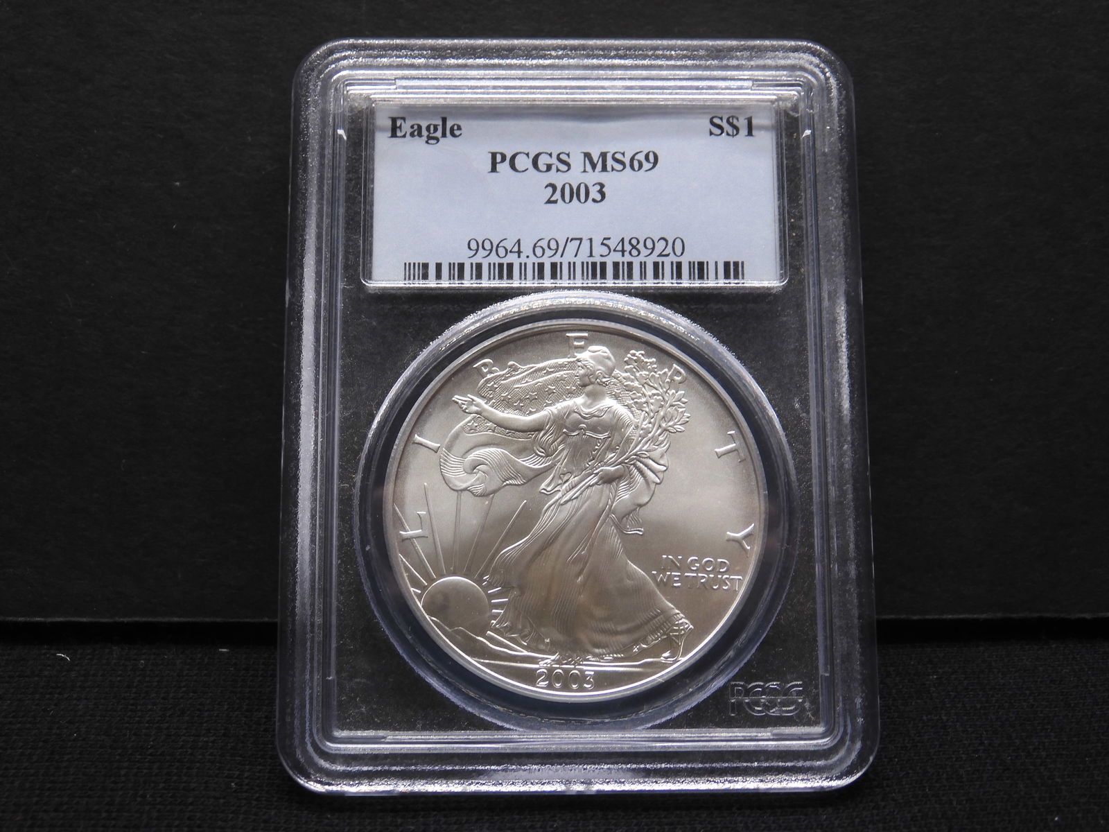 2003 American Silver Eagle - PCGS MS69 (1 of 4)