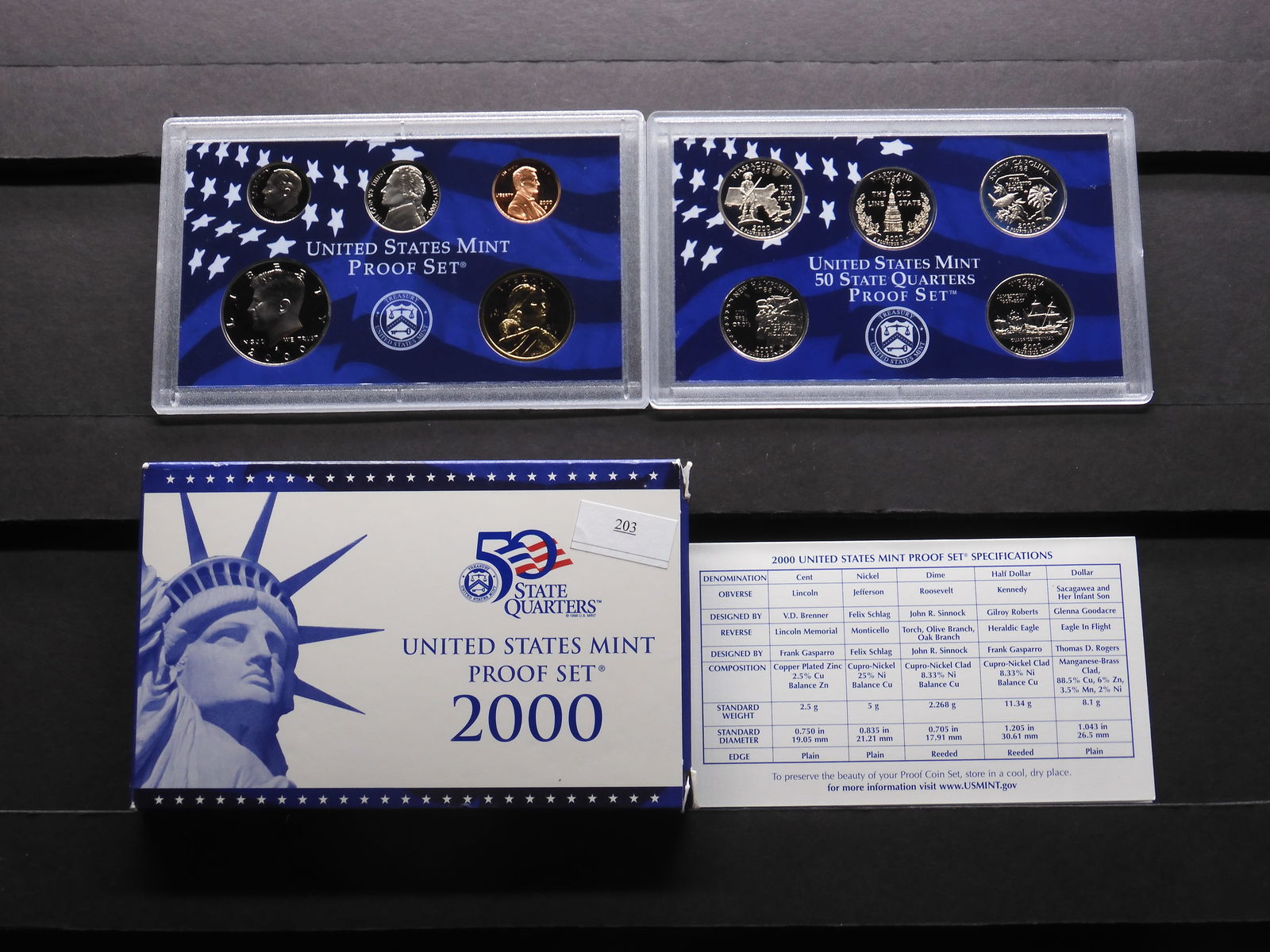 2000-S Proof Set OGP (1 of 7)