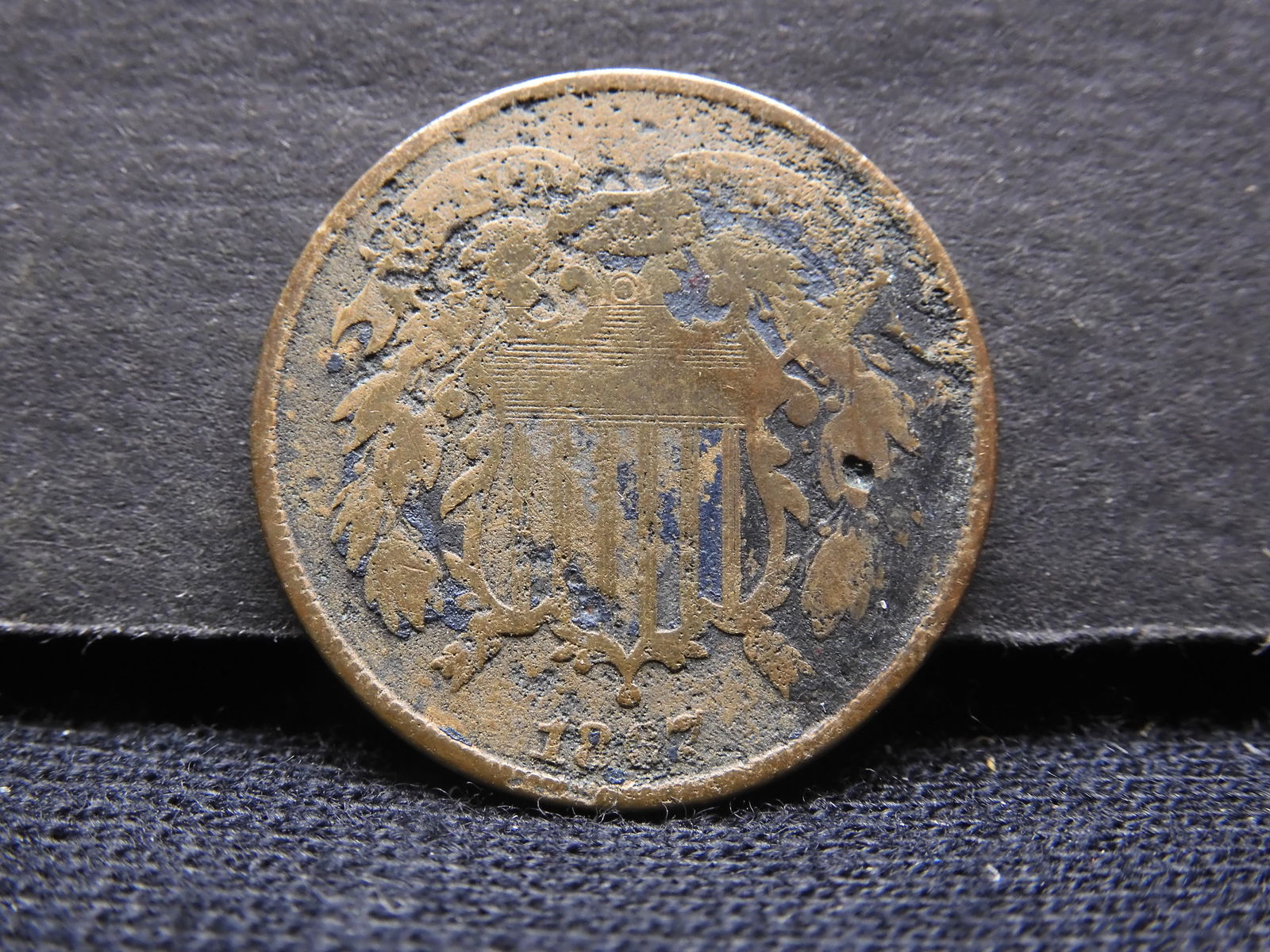 1867 Two 2 Cent Piece (1 of 2)