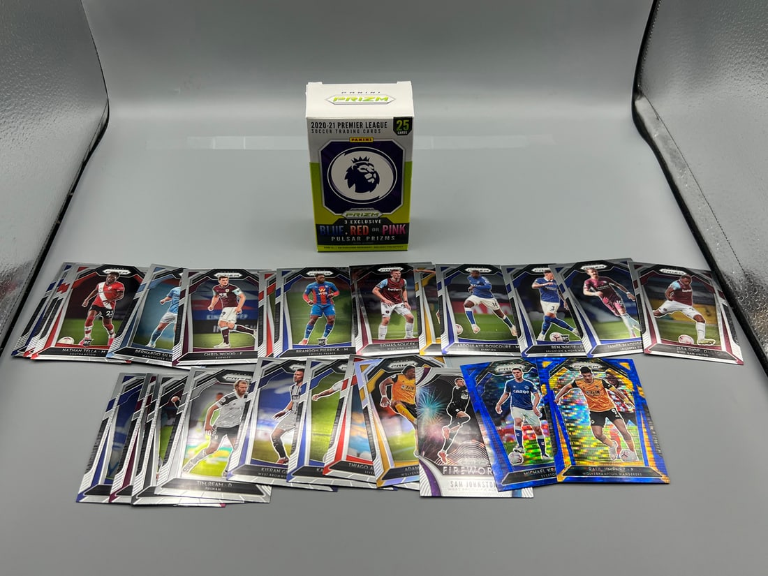 2020-21 Panini Prizm Soccer Opened Box W/ Cards (1 of 3)
