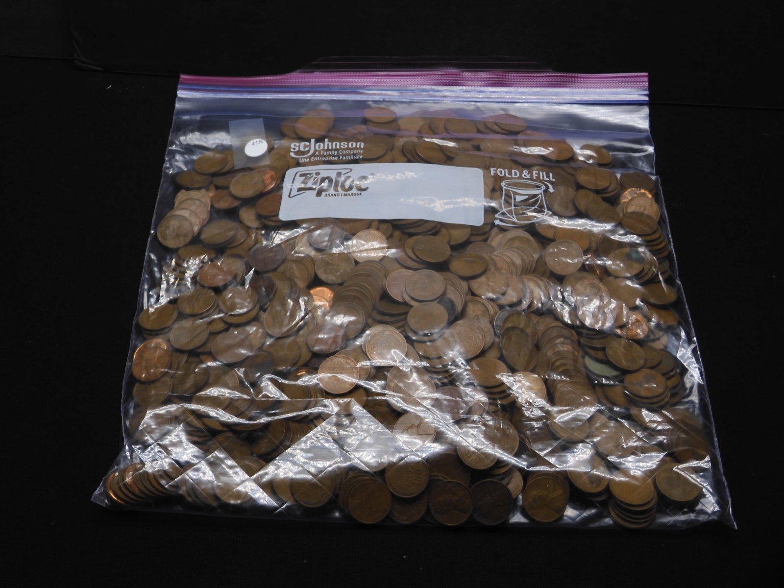 1,000 Mixed Date Lincoln Head Wheat Cents.: 1,000 Mixed Date Lincoln Head Wheat Cents.