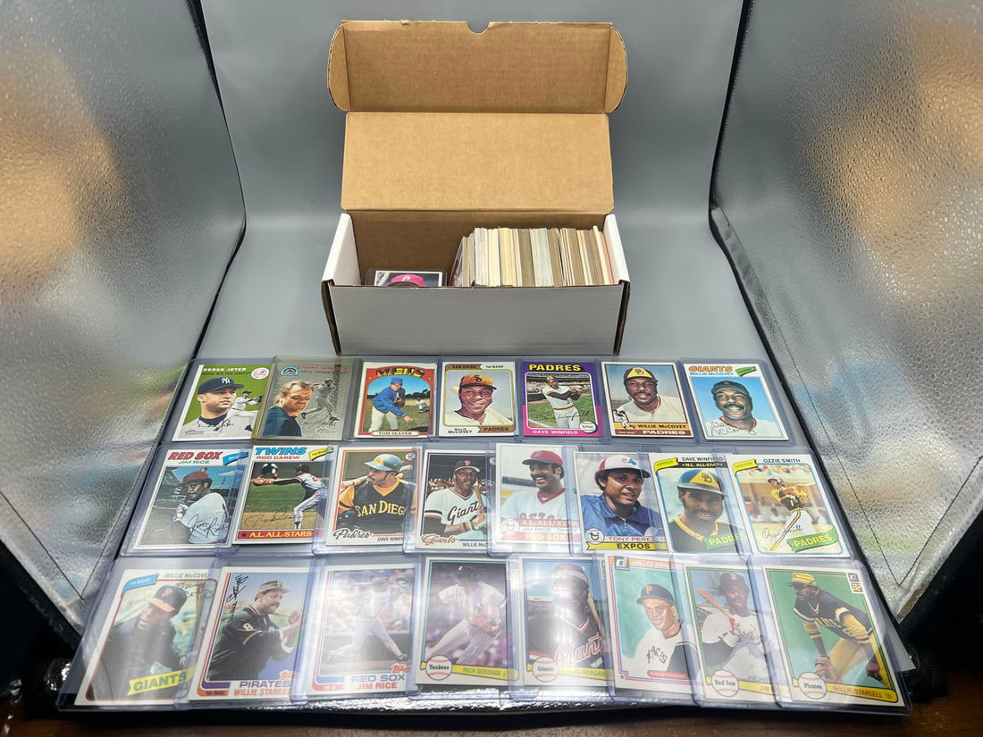 1970s to Modern Box Lot of Baseball Hall of Famers (1 of 3)