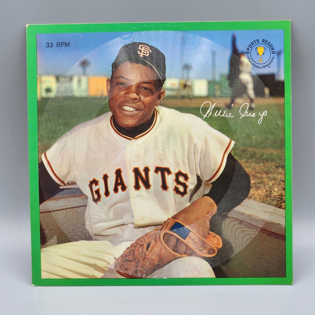 1964 Auravision Willie Mays Unpunched HOF: 1964 Auravision Willie Mays Unpunched HOF