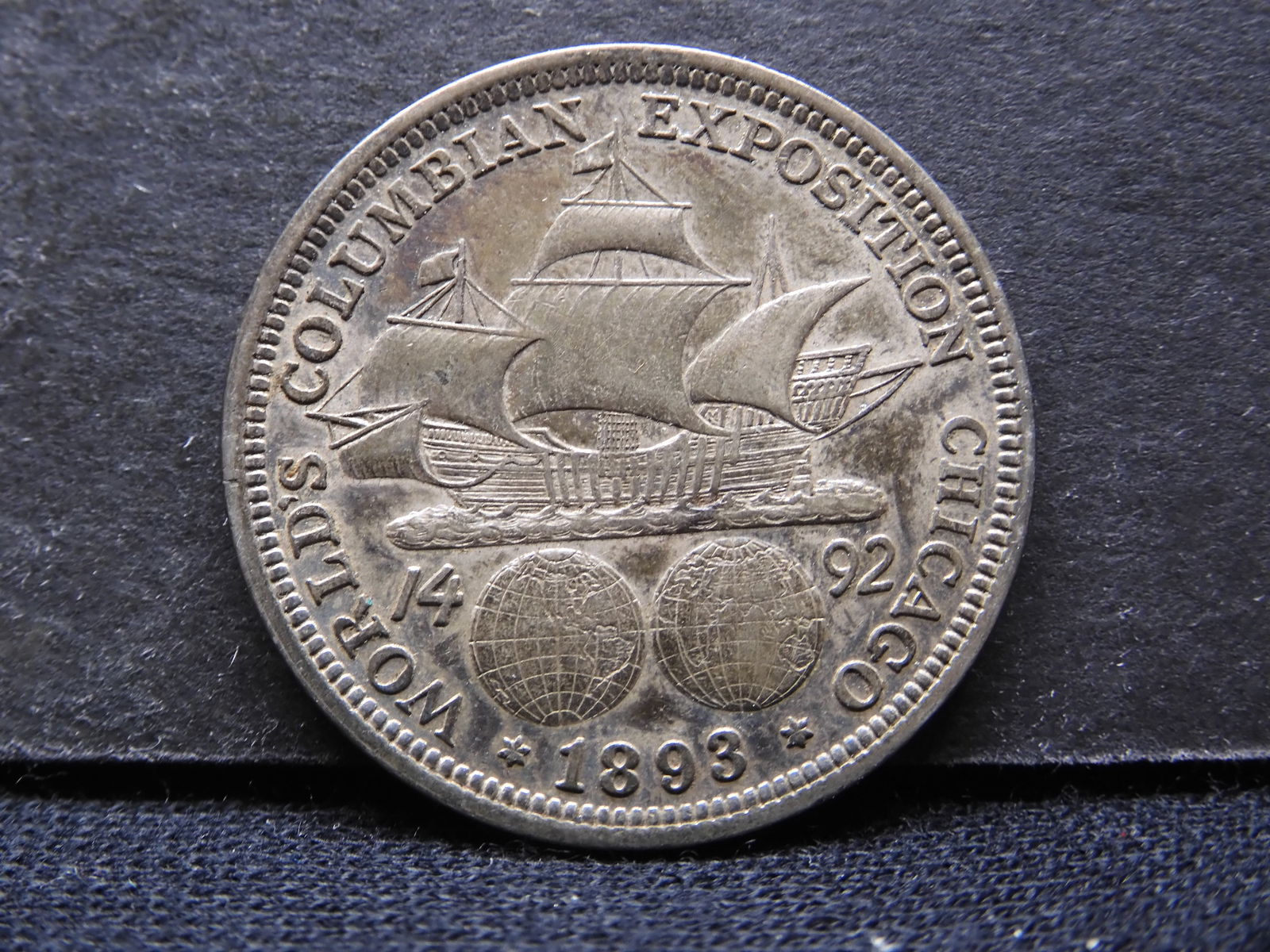 1893 Columbian Exposition Half Dollar (1 of 2)