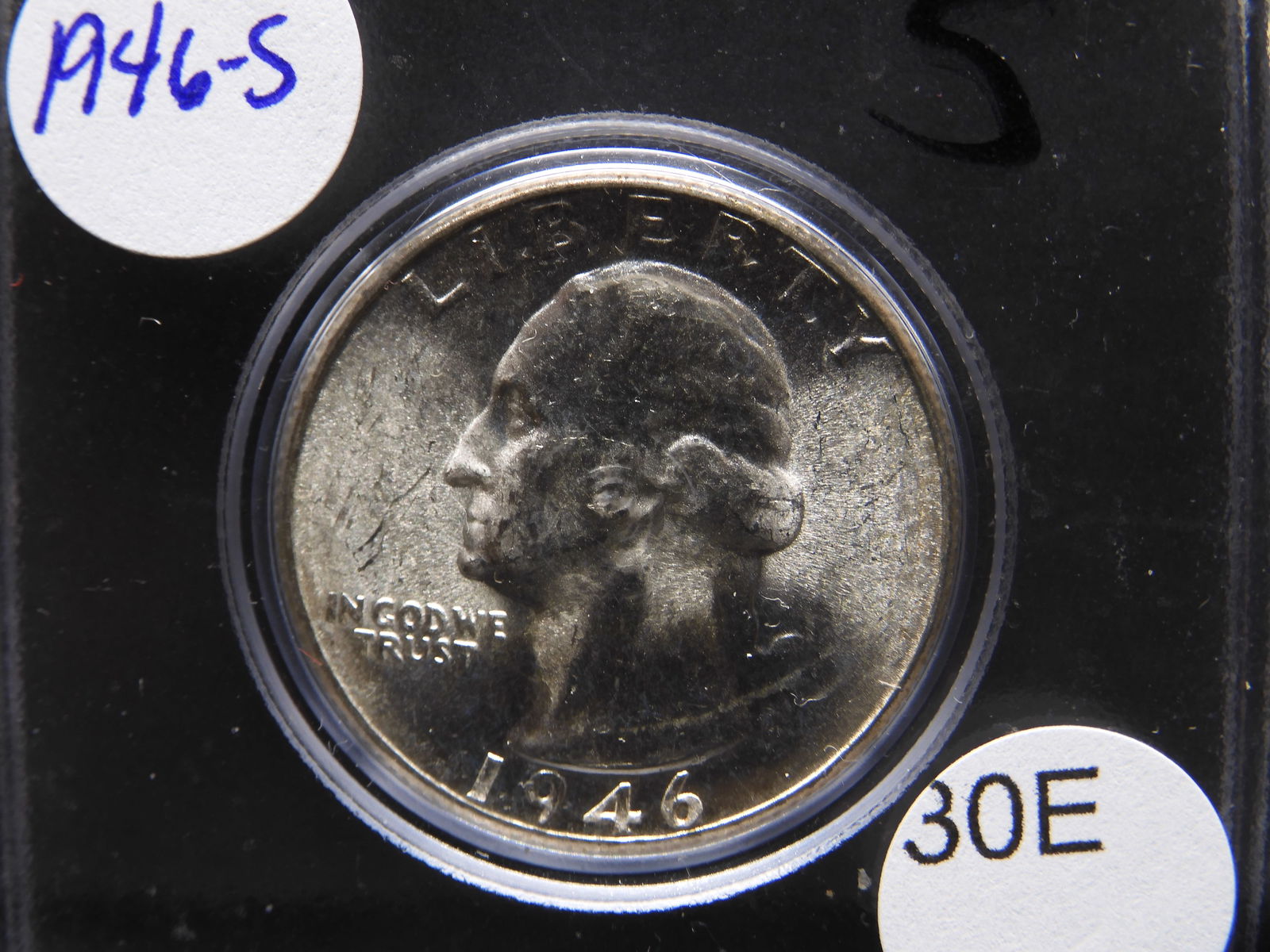 1946-S Silver Washington Quarter BU/MS (1 of 3)