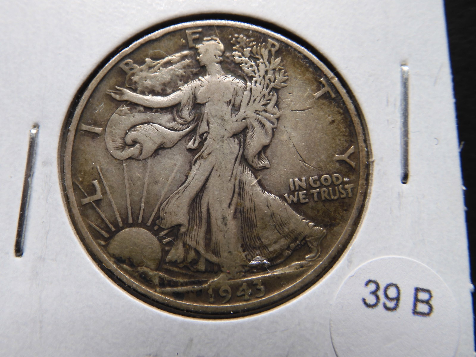 1943-S Walking Liberty Half Dollar VF: 1943-S Walking Liberty Half Dollar VF