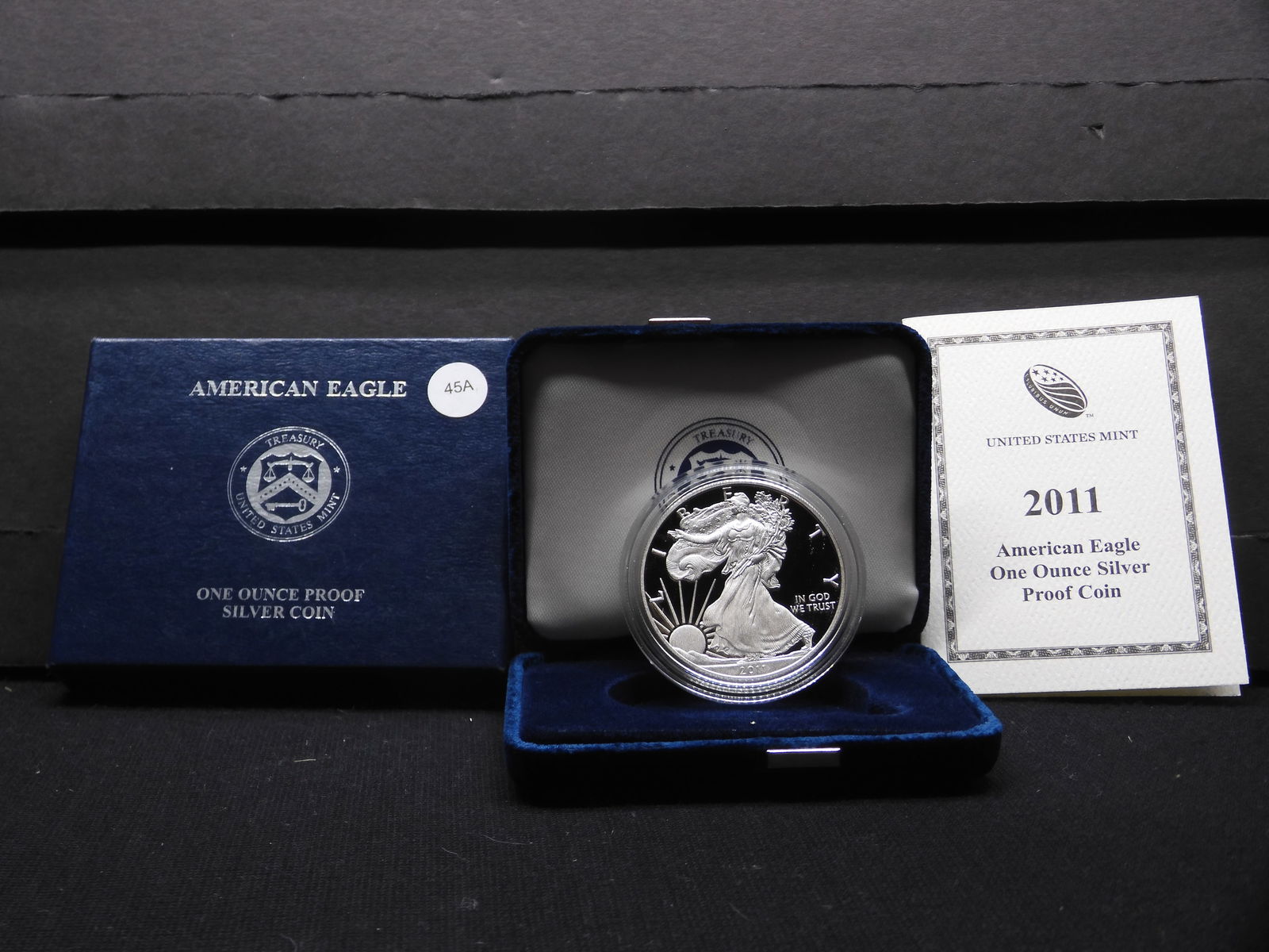 2011-W Proof 1 oz. American Silver Eagle (1 of 4)