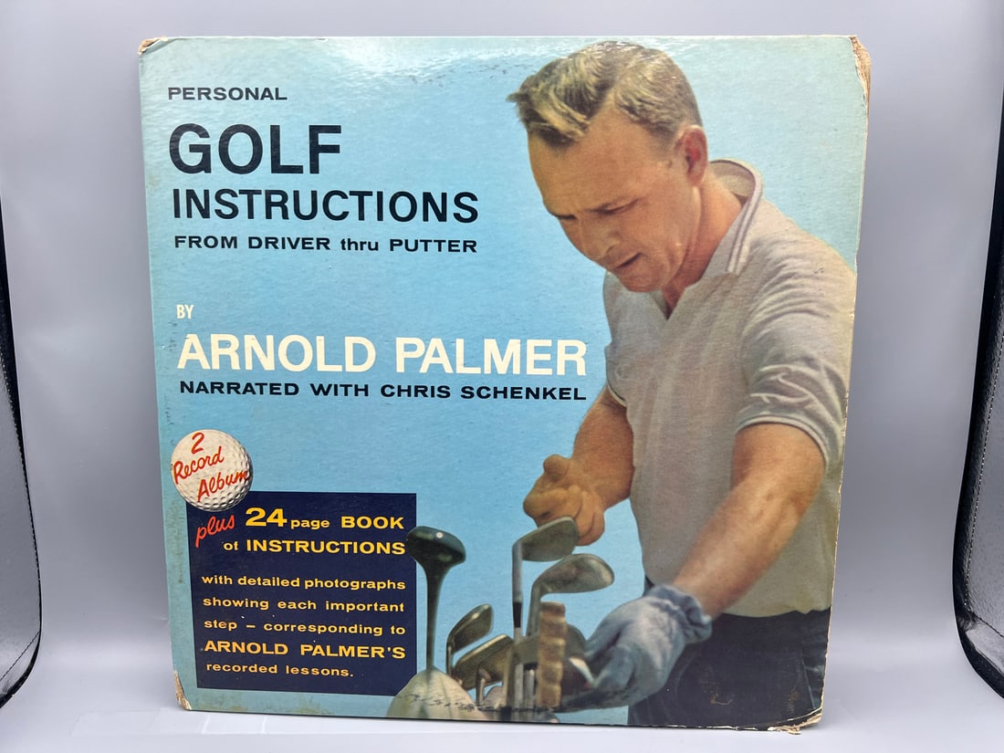 1962 Arnold Palmer Personal Golf Instructions From Driver Thru Putter Vinyl Album: 1962 Arnold Palmer Personal Golf Instructions From Driver Thru Putter Vinyl Album