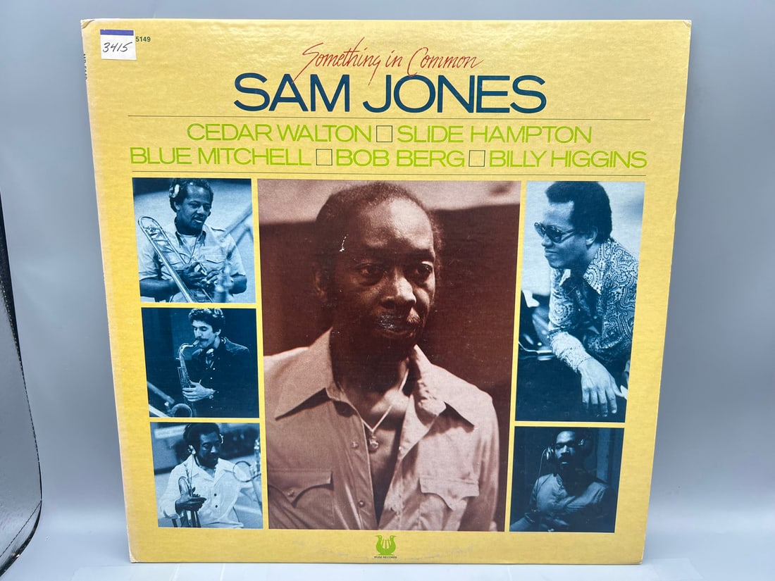 Sam Jones: Something in Common (1978), promo label (Jazz - Post Bop/Hard Bop): Sam Jones: Something in Common (1978), promo label (Jazz - Post Bop/Hard Bop)