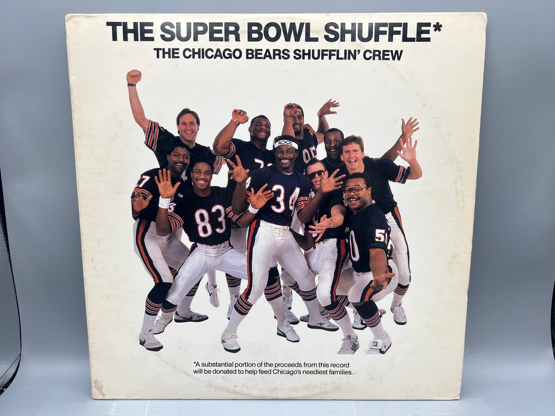 The Chicago Bears Shufflin' Crew: The Super Bowl Shuffle (1985); Crew includes: Walter Payton, Jim: The Chicago Bears Shufflin' Crew: The Super Bowl Shuffle (1985); Crew includes: Walter Payton, Jim McMahon, etc.