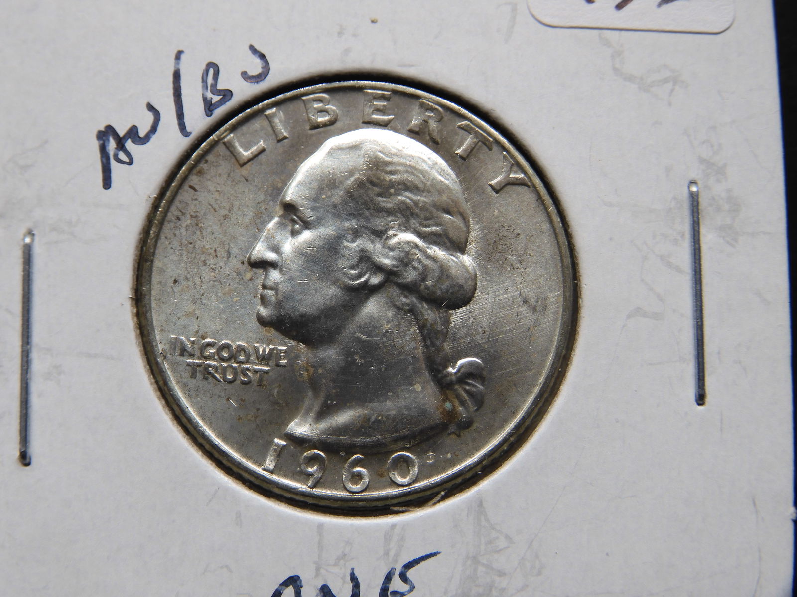 1960-D Silver Washington Quarter (1 of 3)