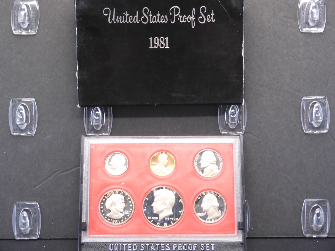 1981-S U.S. Proof 6-Coin Set in OGP - Type 1 (1 of 3)