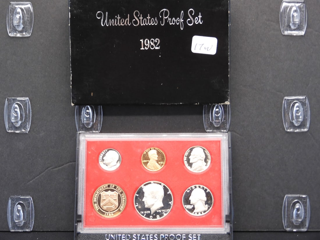 1982-S U.S. Proof 6-Coin Set in OGP (1 of 3)