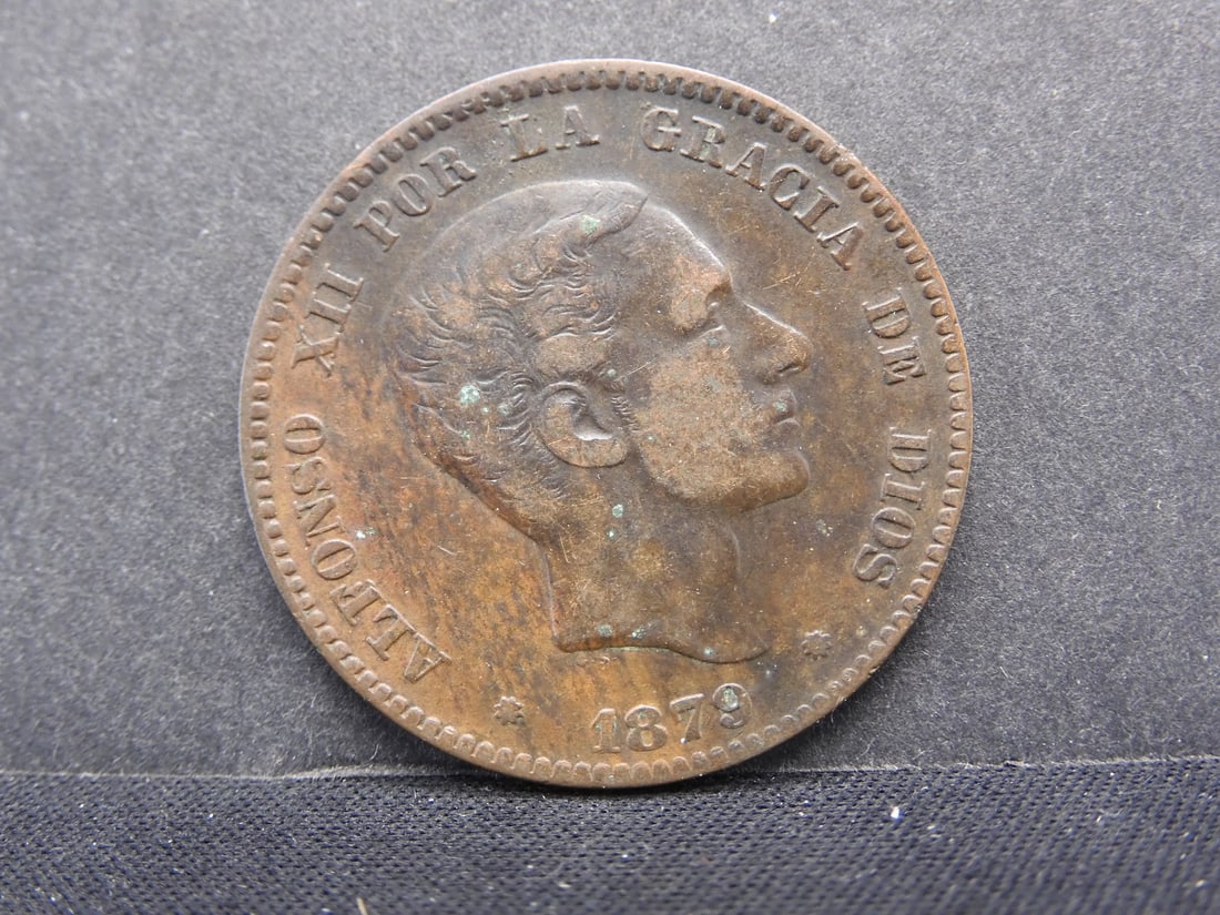 1879 Spain 10 Centimos (1 of 2)