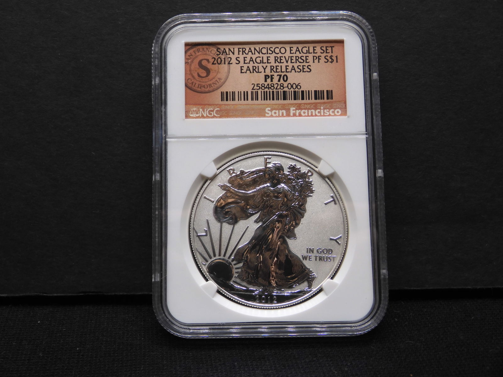 2012-S Reverse Proof American Silver Eagle - NGC PF70 (1 of 4)