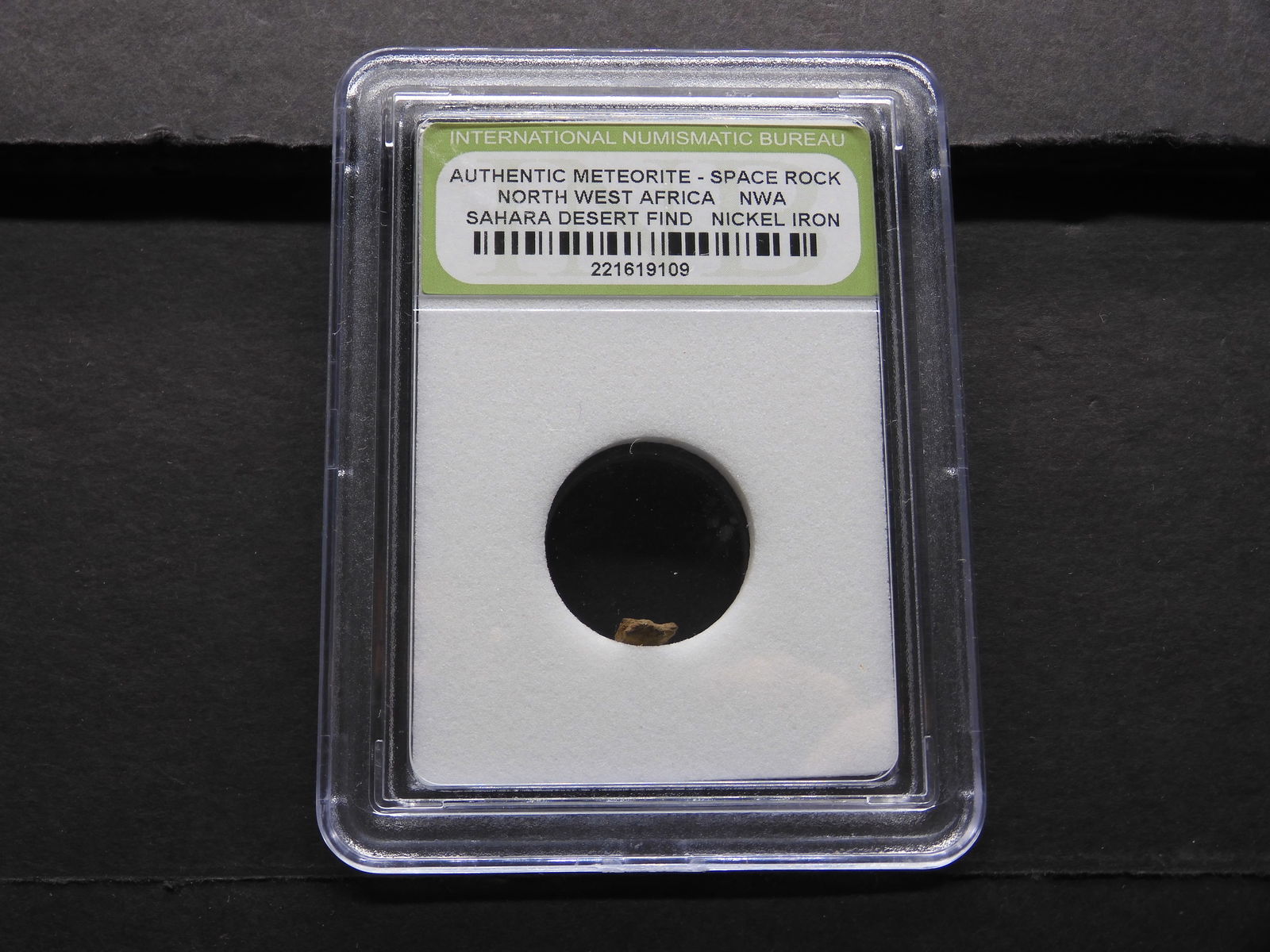 Authentic Meteorite - Space Rock North West Africa NWA Sahara Desert Find Nickel Iron (1 of 4)