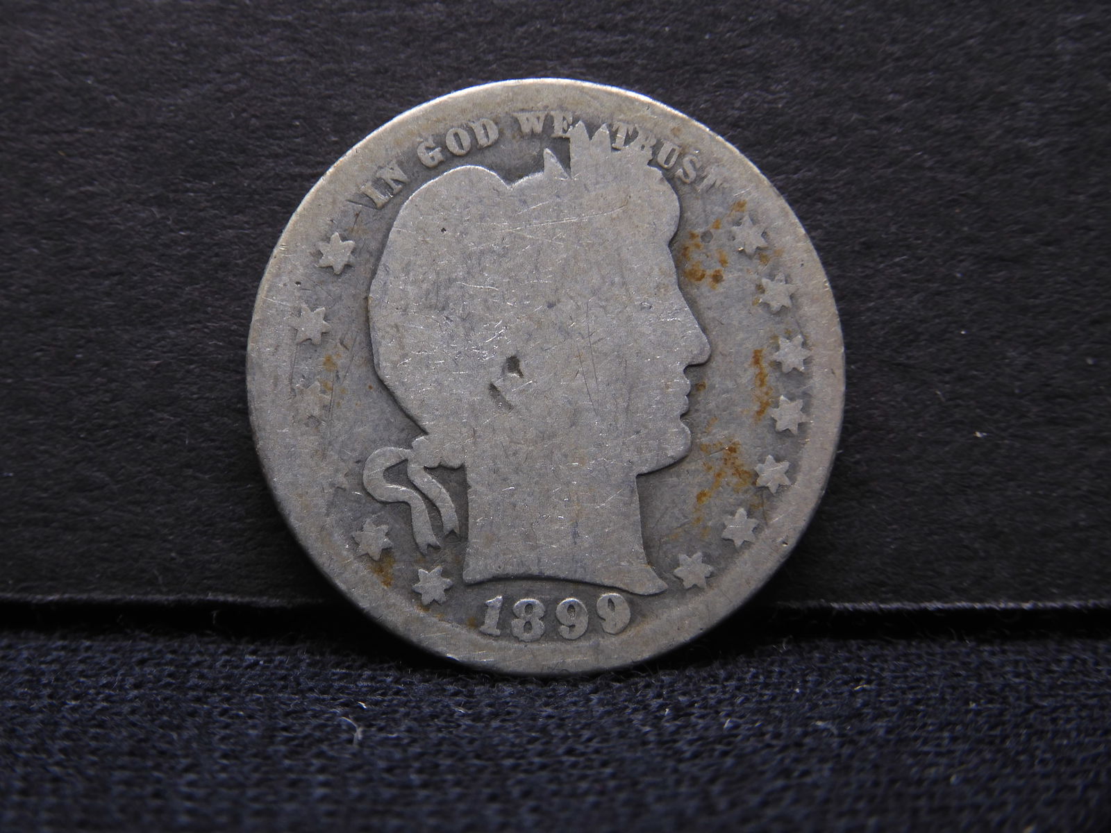 1899-O Barber Quarter - F (1 of 2)