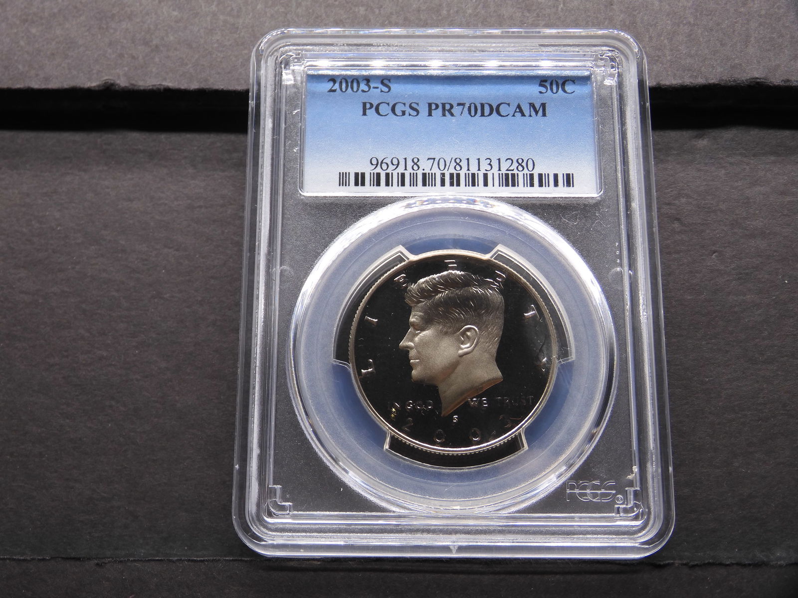 2003-S Kennedy Half Dollar - PCGS PR70DCAM - Perfect Coin! (1 of 4)