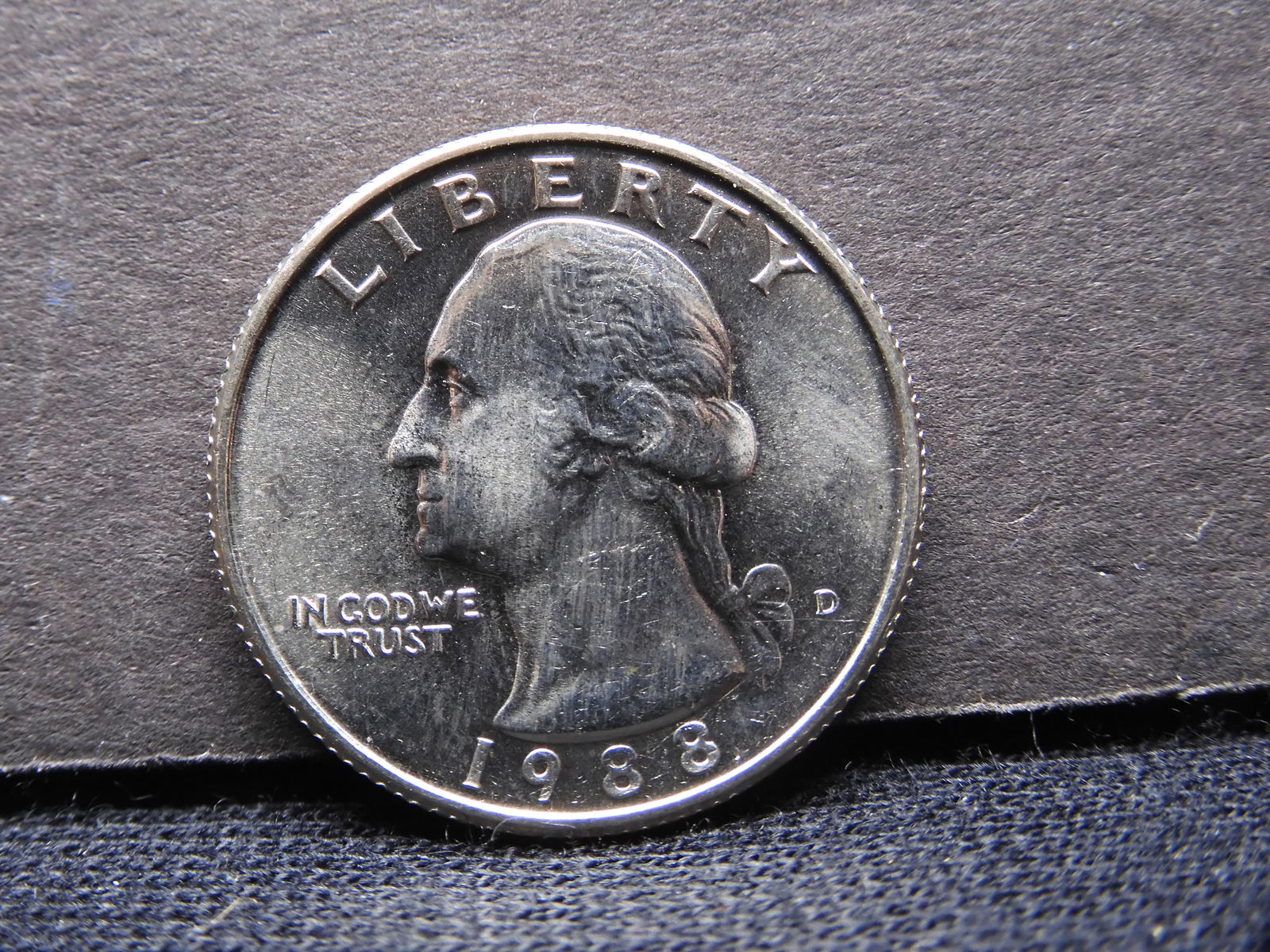 1988-D Washington Quarter - BU (1 of 2)