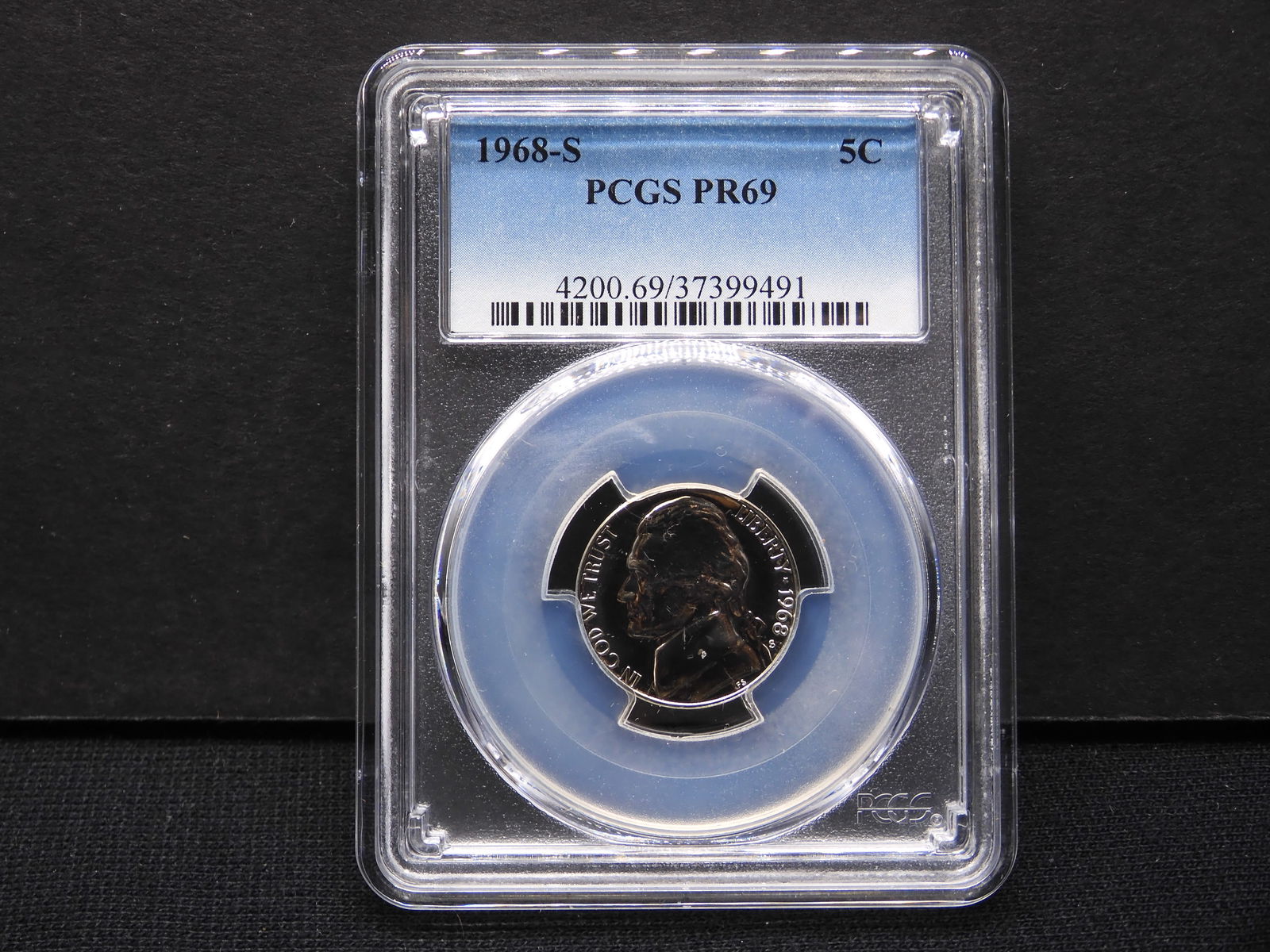 1968-S Jefferson Nickel - PCGS PR69 (1 of 4)
