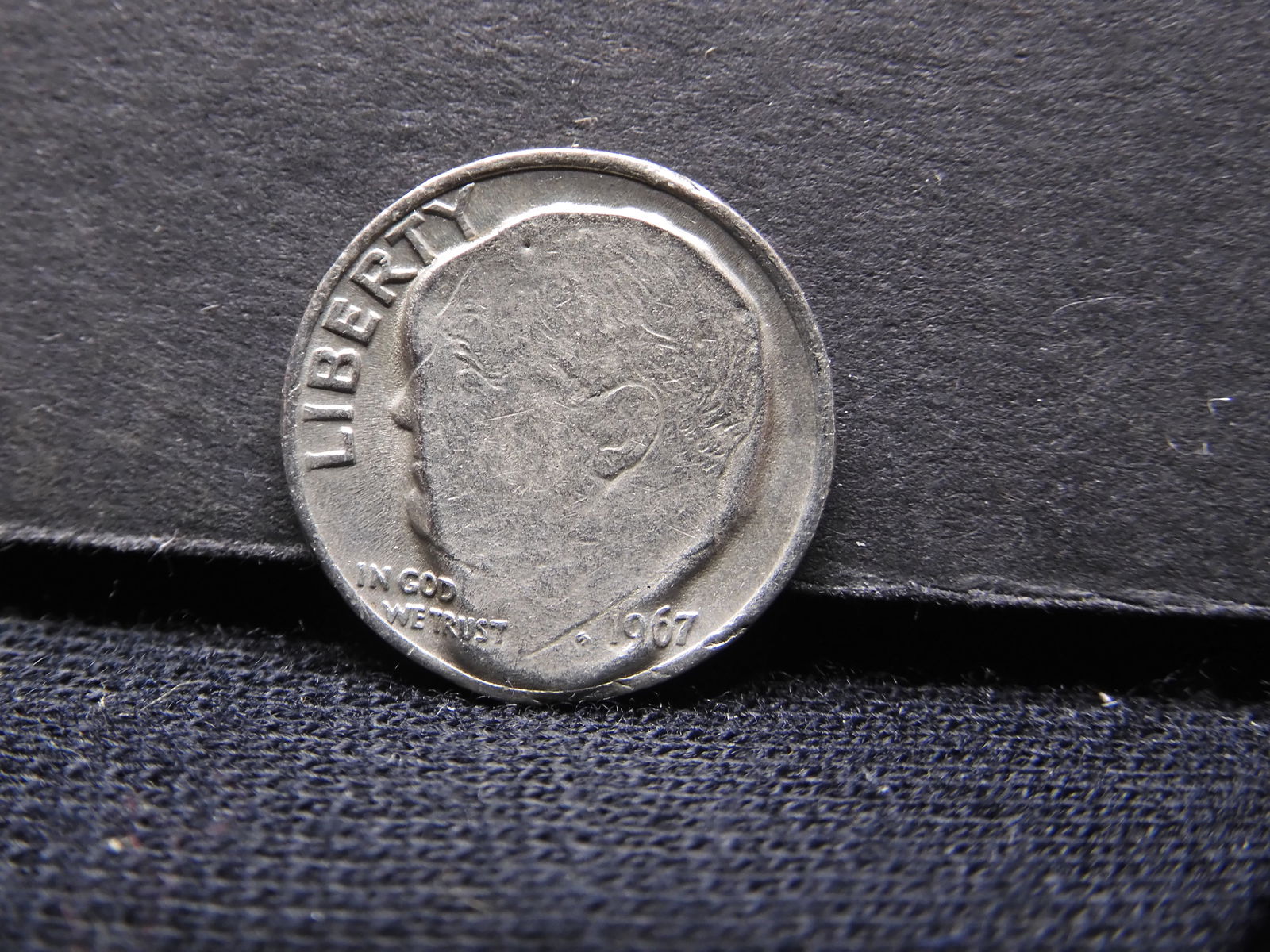 Mint Error - 1967 Roosevelt Dime (1 of 2)