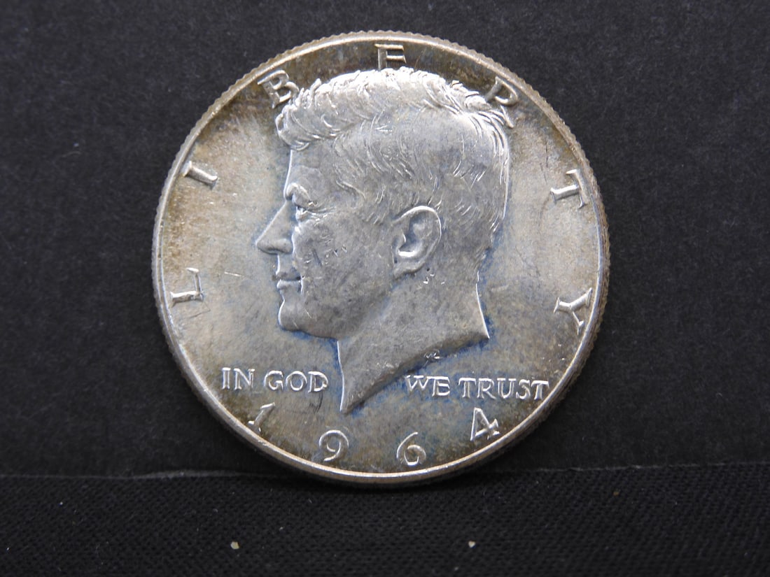 1964 Kennedy Half Dollar 90% Silver: 1964 Kennedy Half Dollar 90% Silver