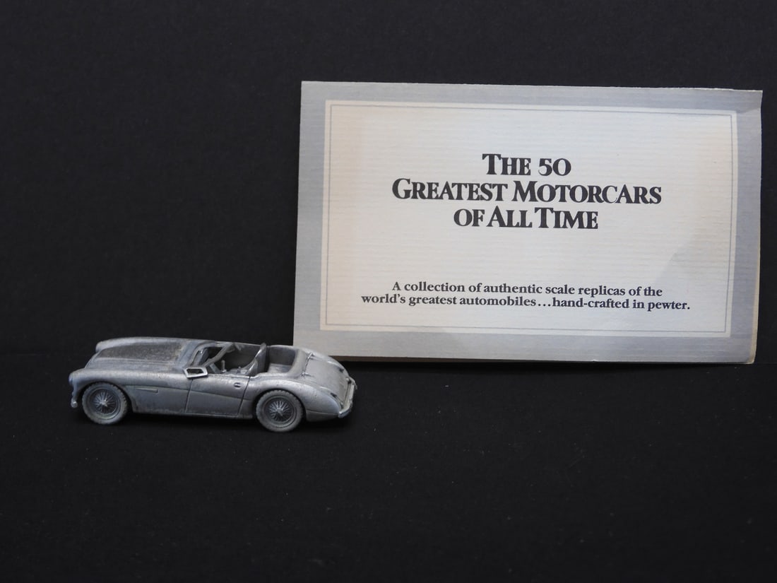 Danbury Mint, Pewter, 1965 Austin Healey 300 D MK ll: Danbury Mint, Pewter, 1965 Austin Healey 300 D MK ll