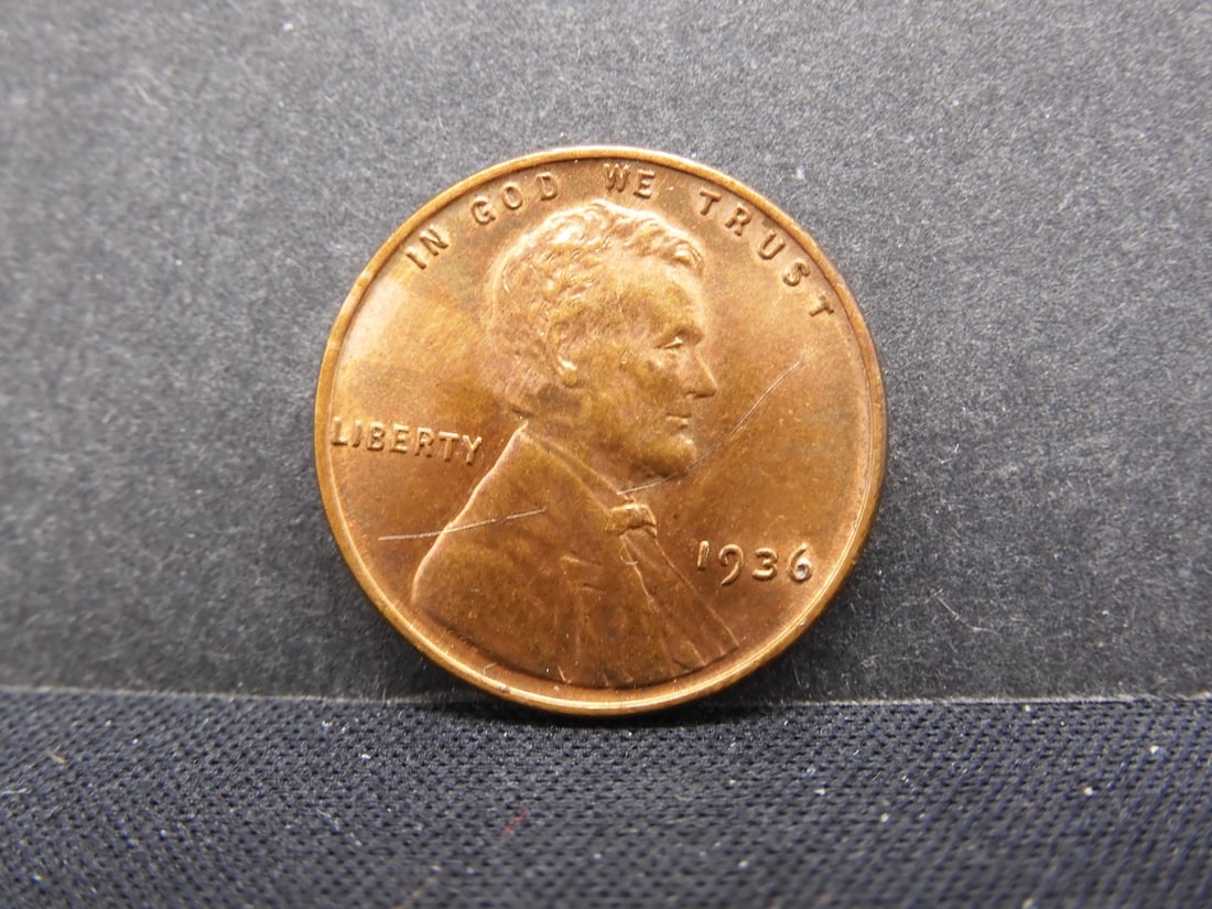 1936 Lincoln Wheat Cent (1 of 2)