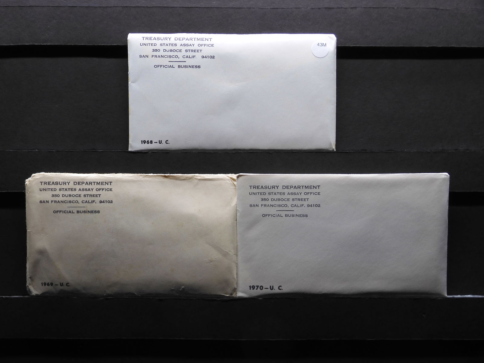 1968 P&D 1969 P&D 1970 P&D United States 10-Coin Mint Sets With OGP, Sealed & Unopened From The (1 of 8)