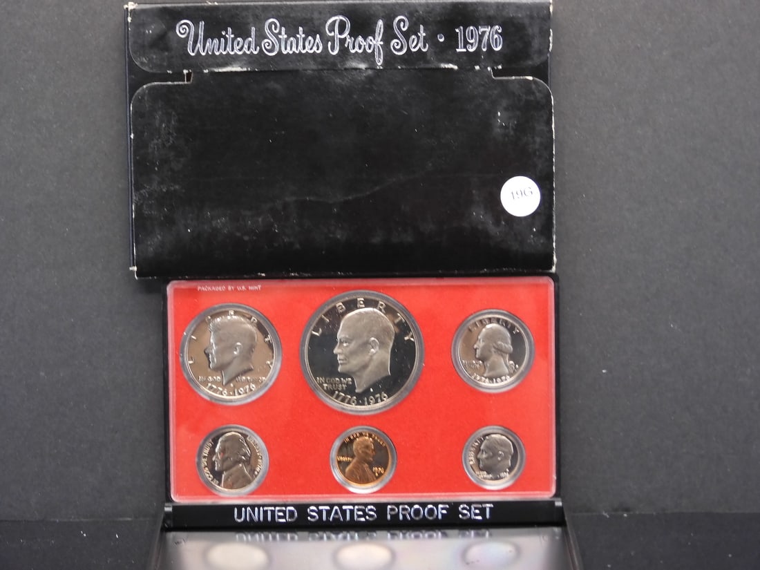 1976 S US Mint Proof Set. OGP (1 of 4)