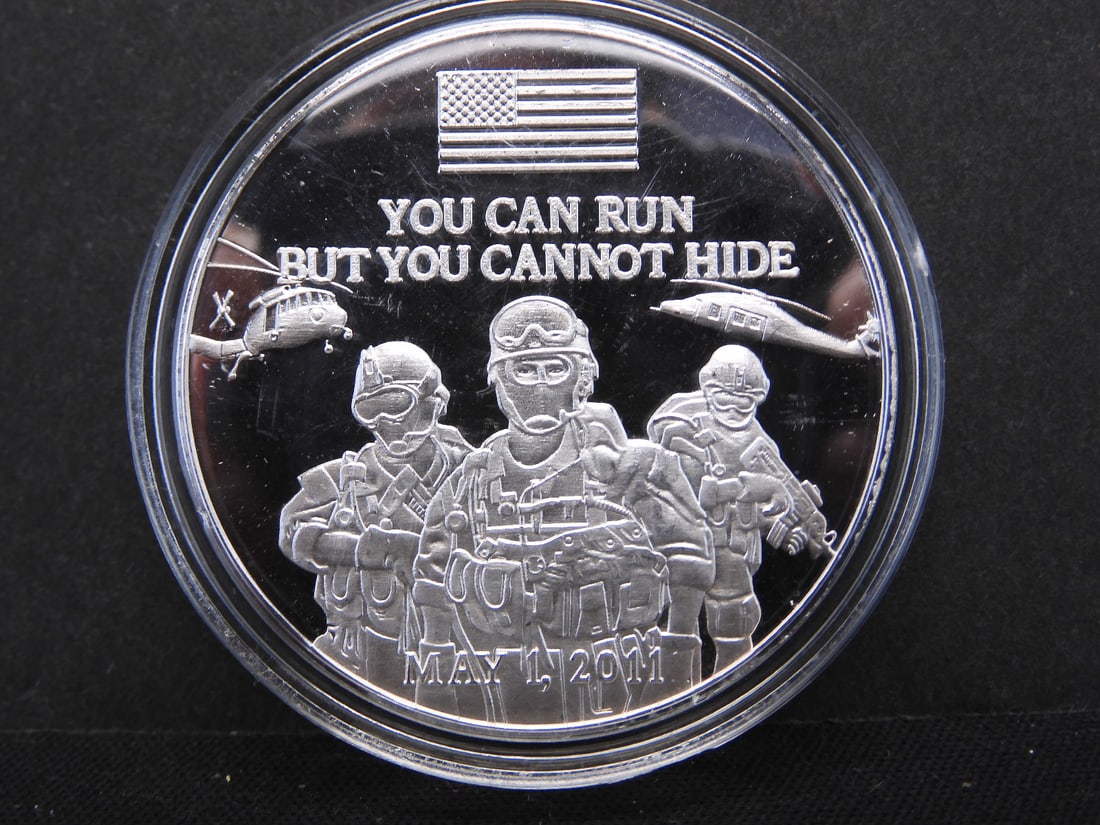 Armed Forces (You Can Run, But You Cant Hide) Token, New, Novelty, no silver/BU (1 of 2)