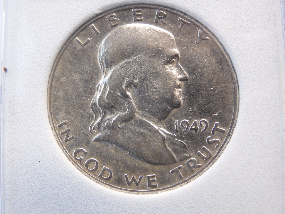 1949-S Franklin Half, Good Date: 1949-S Franklin Half, Good Date