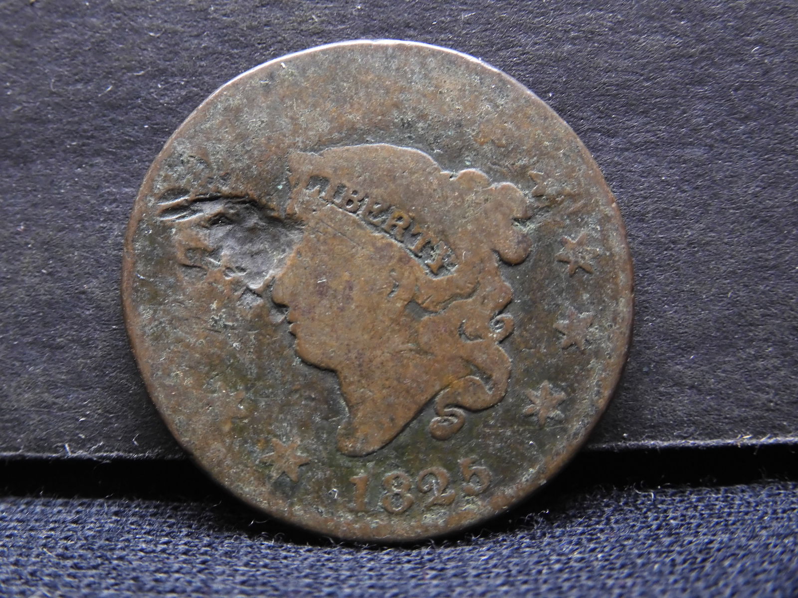 1825 Coronet Head Large Cent (1 of 2)